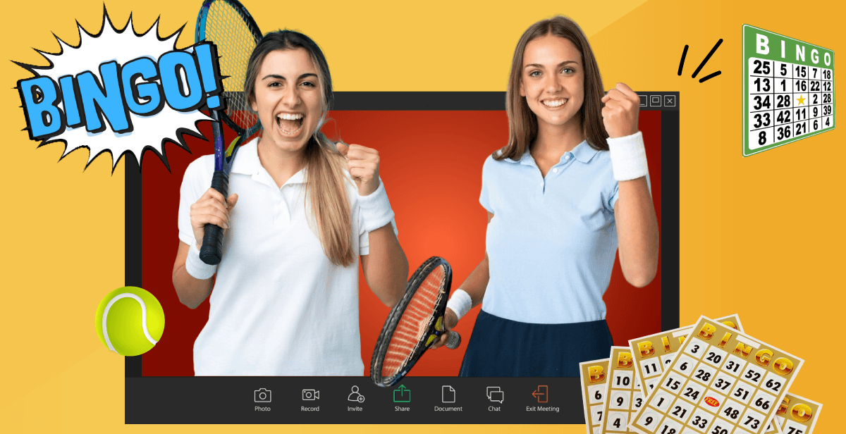 Virtual US Open Tennis Bingo