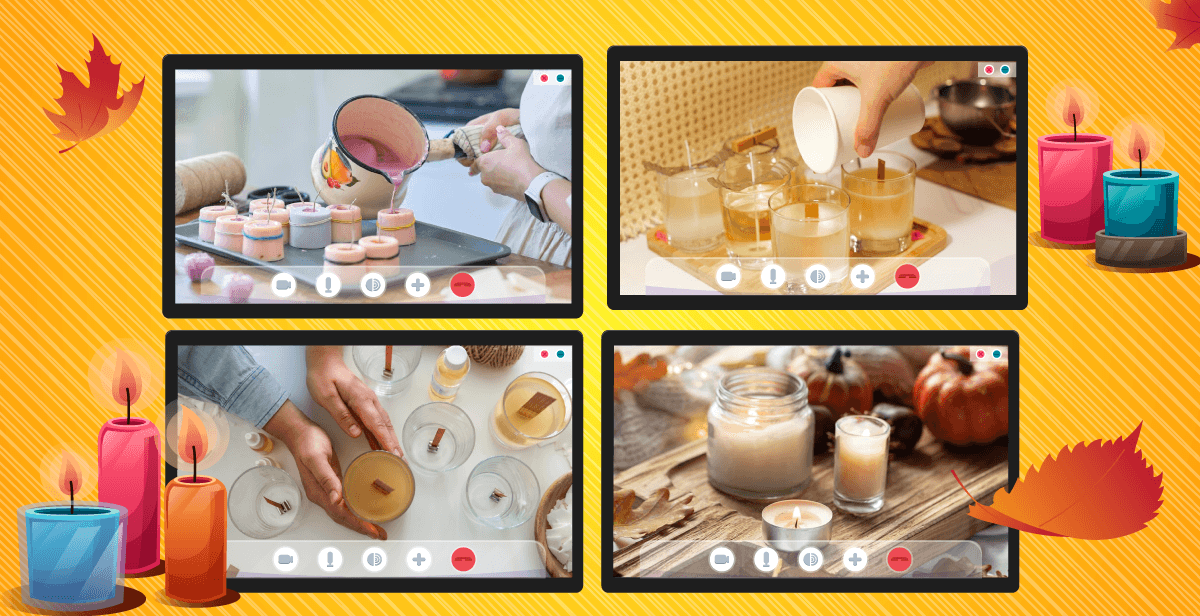 Virtual Fall Candle Making – So Scent-sational!