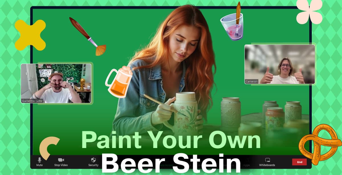 Virtual Paint Your Own “Brew-tiful” Beer Stein