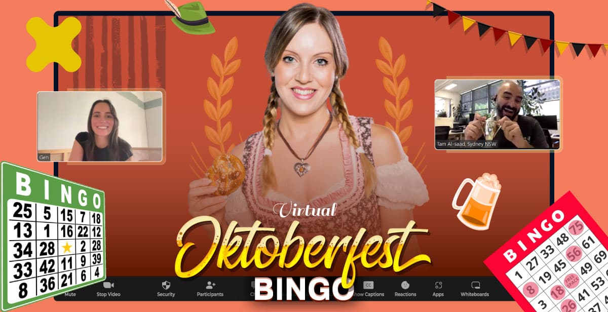 Virtual Oktoberfest Bingo