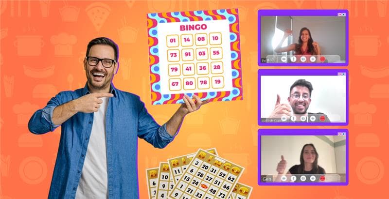 Virtual Culinary Bingo: Dab That Dish!