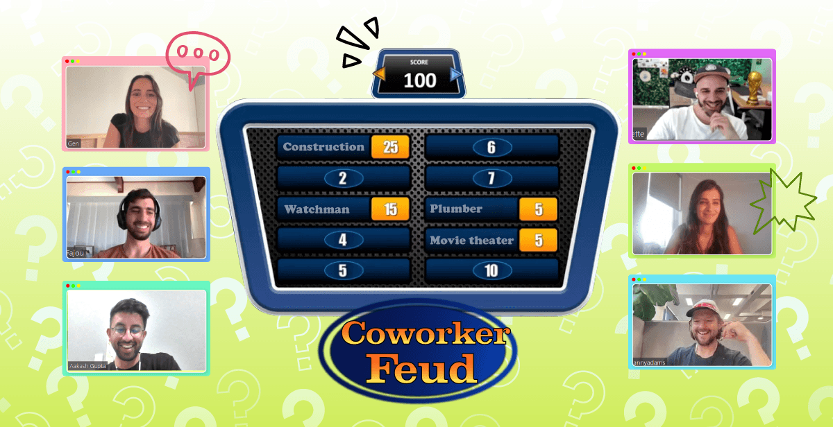 Virtual Labor Day Coworker Feud