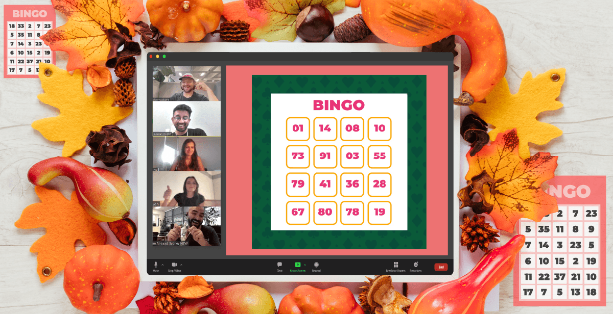 Virtual Fall Bingo – Gourd Luck to You!