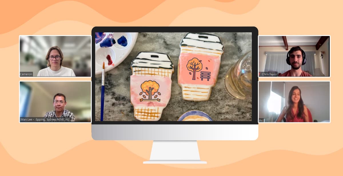 Virtual Fall Cookie Decorating