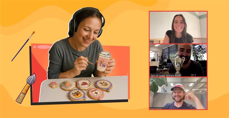 Virtual Fall Cookie Decorating
