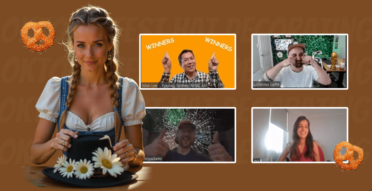 Virtual Oktoberfest Hat Decorating