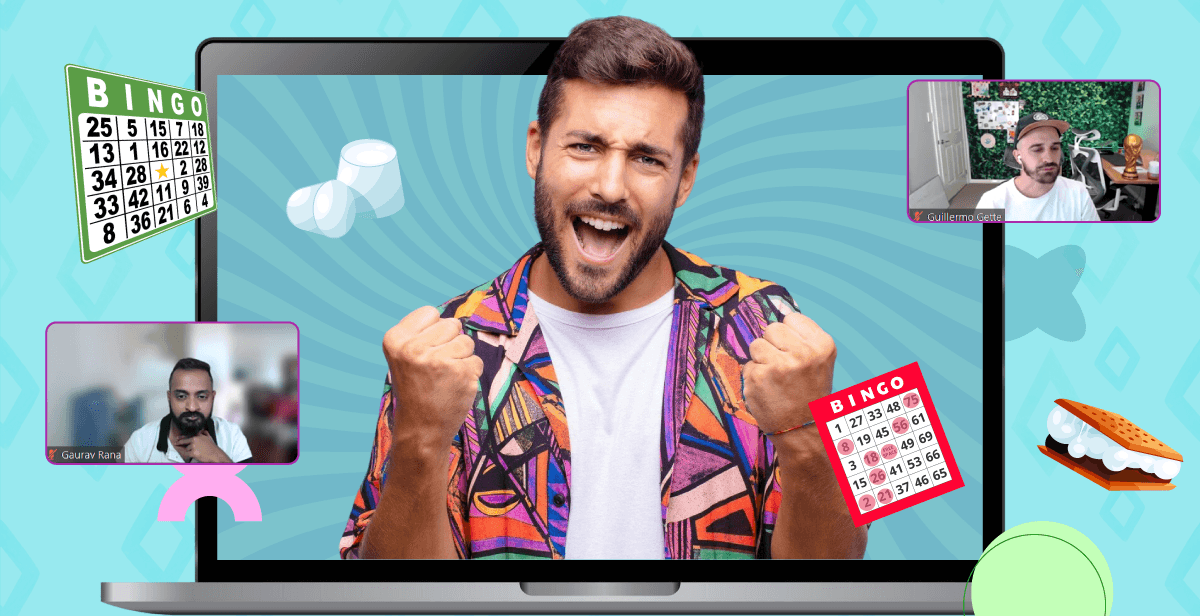 Virtual S’mores Day Bingo