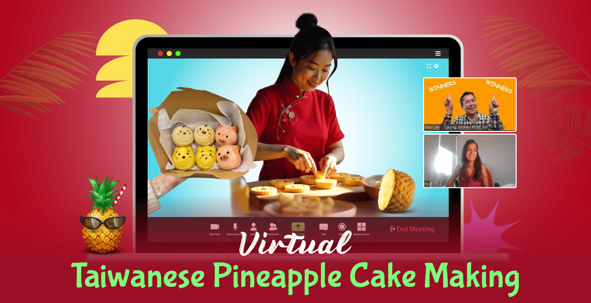 Virtual Taiwanese Pineapple Cake Making