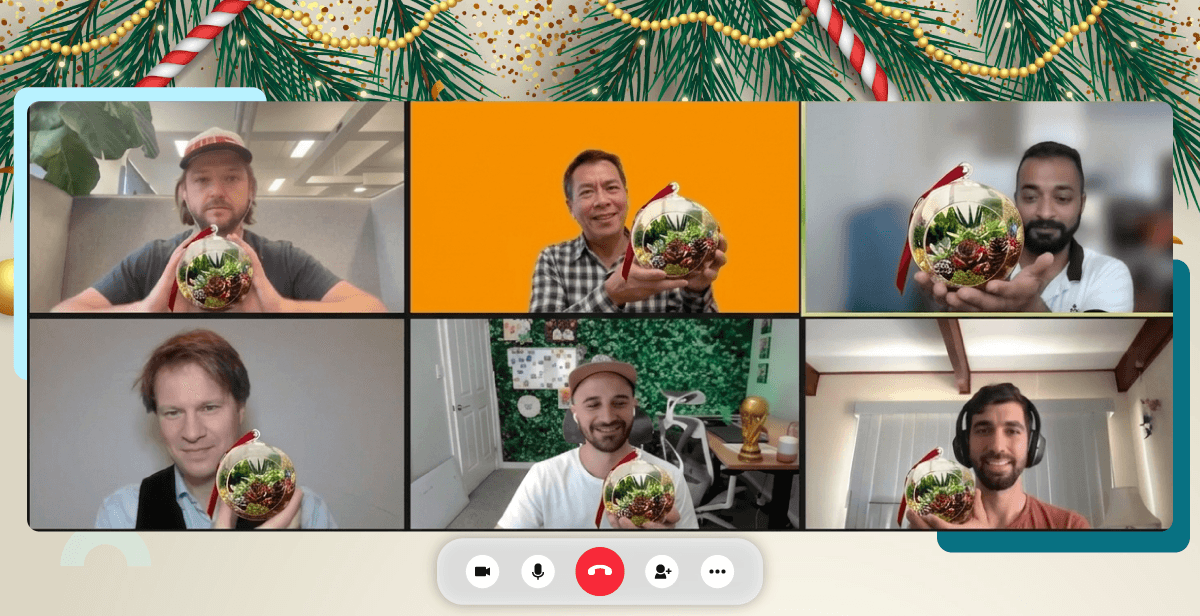 Virtual Holiday Succulent Globe