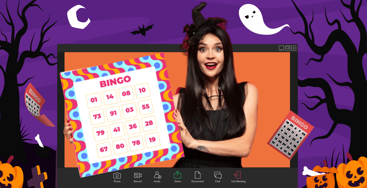 Virtual Halloween Bingo