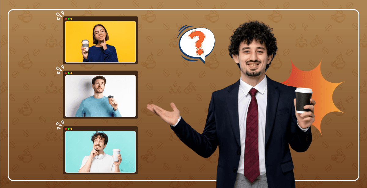 Virtual Coffee Coworker Feud – Spill the Beans!