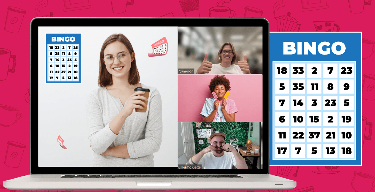 Virtual Coffee Bingo – Ever “Bean” Lucky?