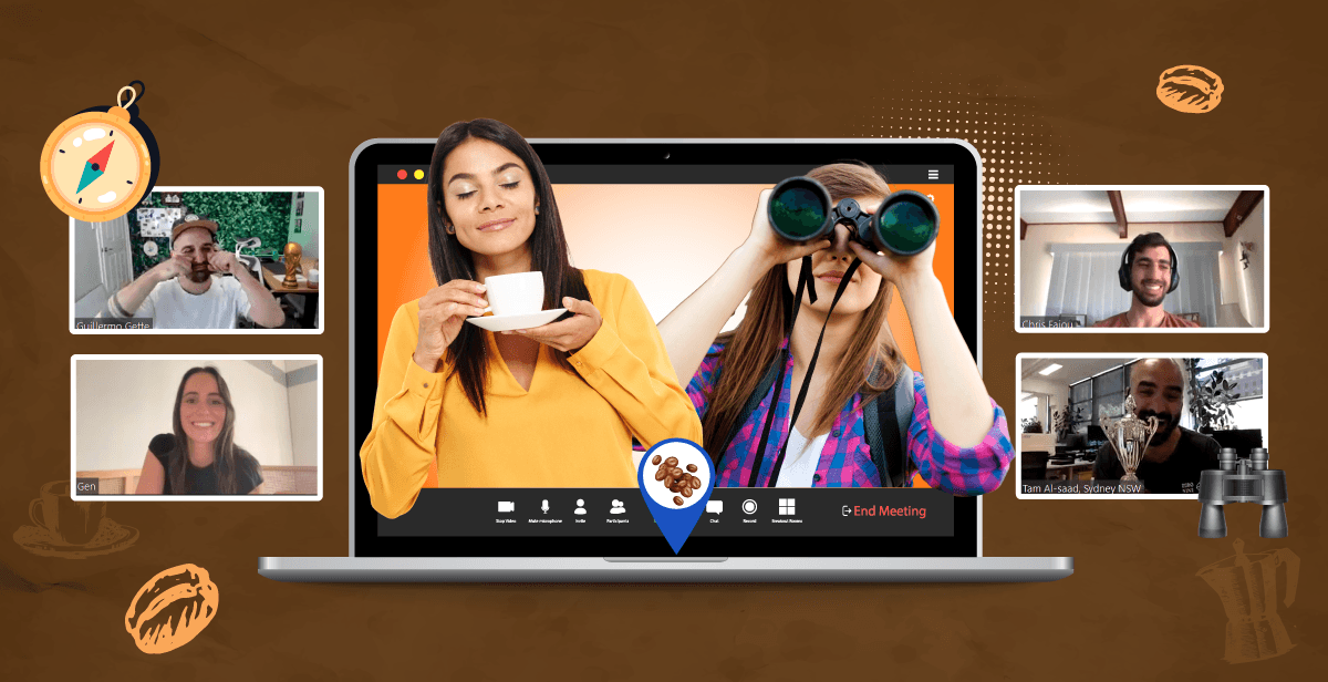 Virtual Coffee Scavenger Hunt – The Great Brew Quest