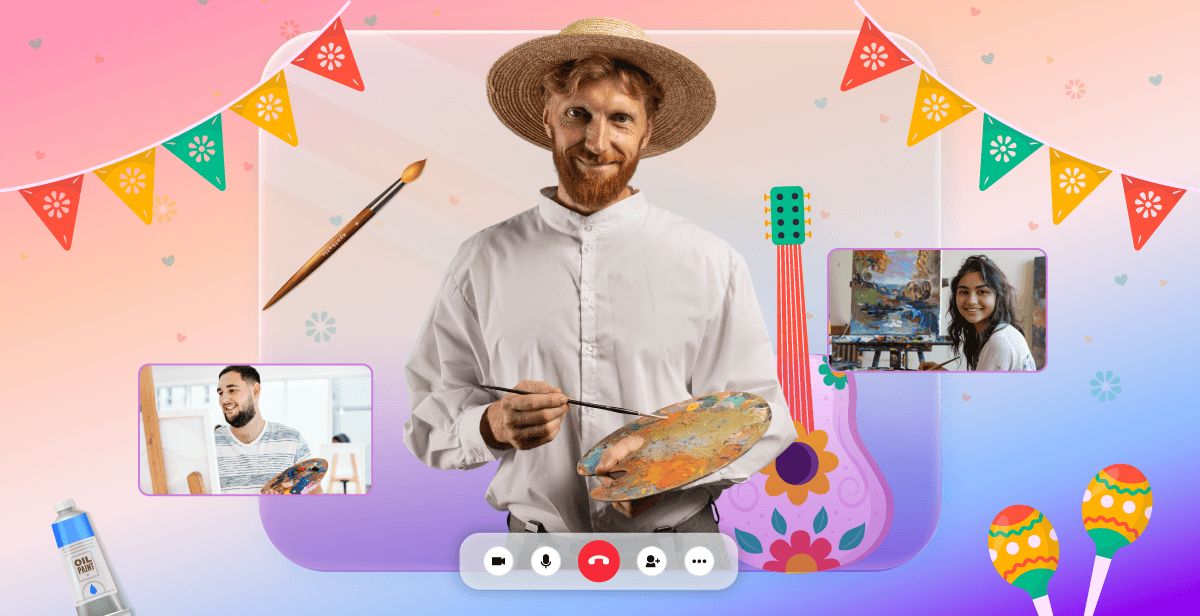 Virtual Hispanic Heritage Painting