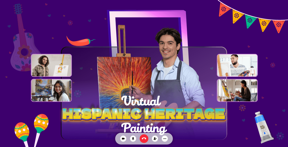 Virtual Hispanic Heritage Painting