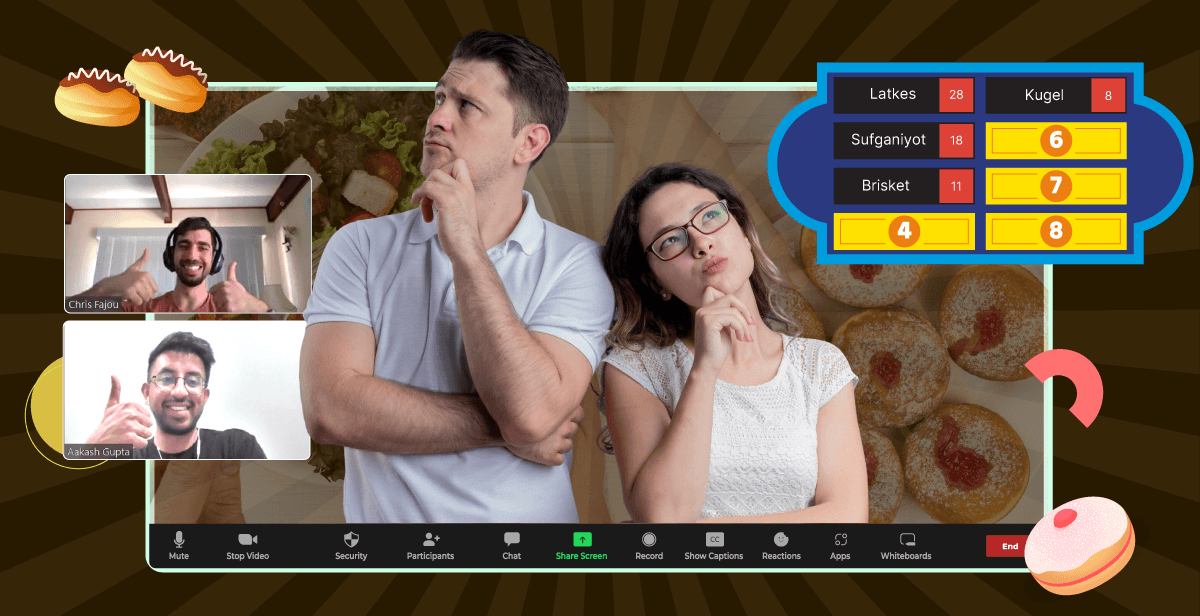Virtual Hanukkah Coworker Feud