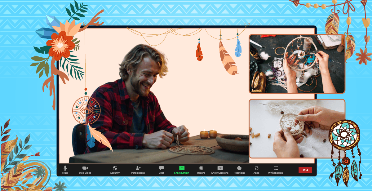 Virtual Dreamcatcher Making