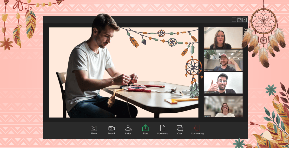 Virtual Dreamcatcher Making