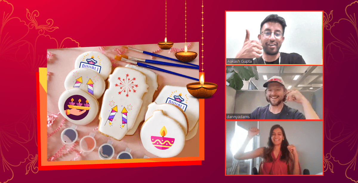 Virtual Diwali Cookie Decorating
