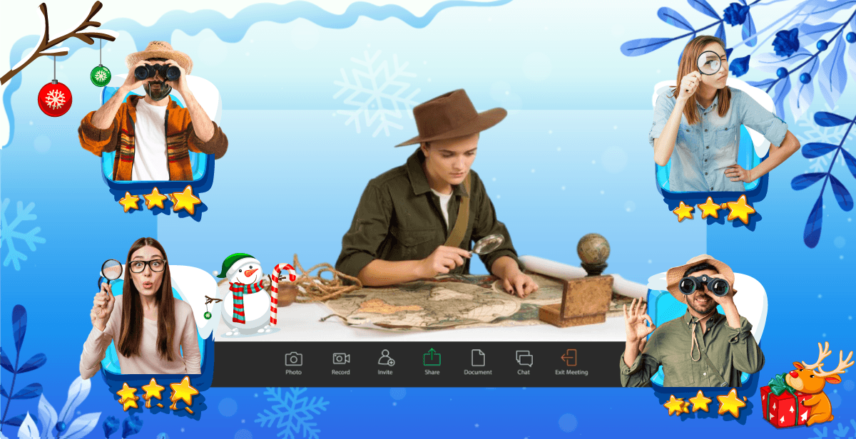 Virtual Holiday Scavenger Hunt