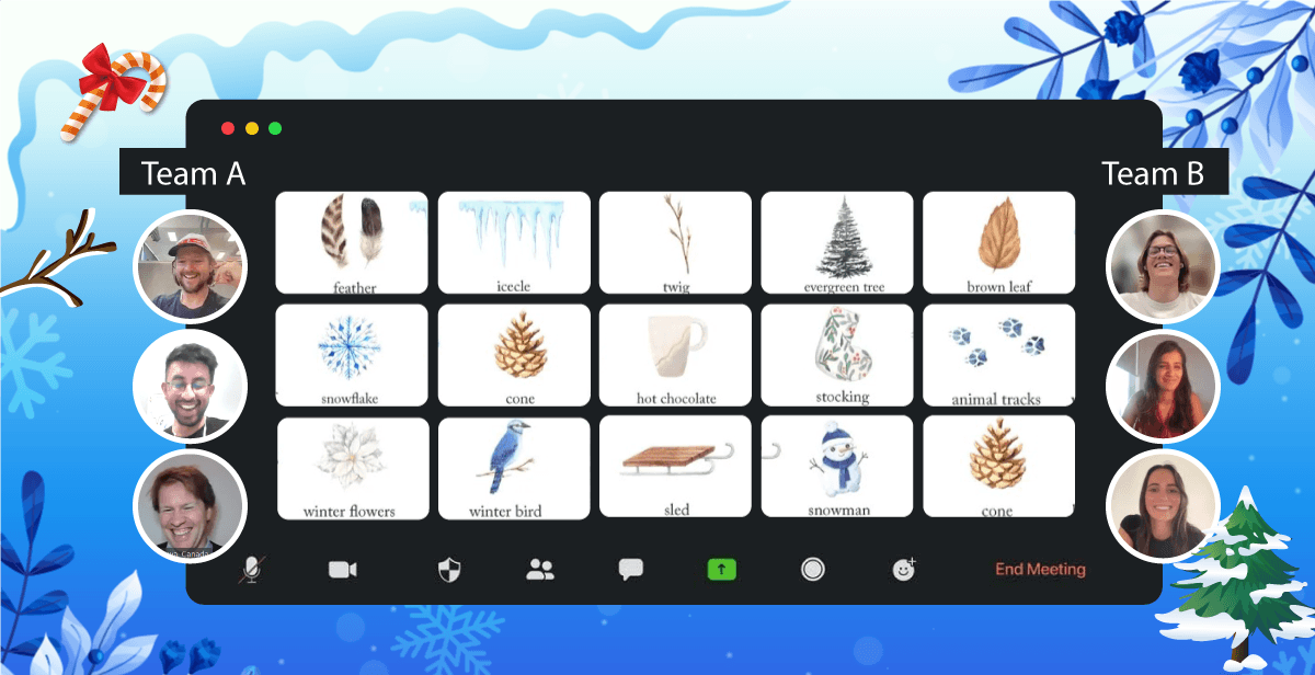 Virtual Holiday Scavenger Hunt