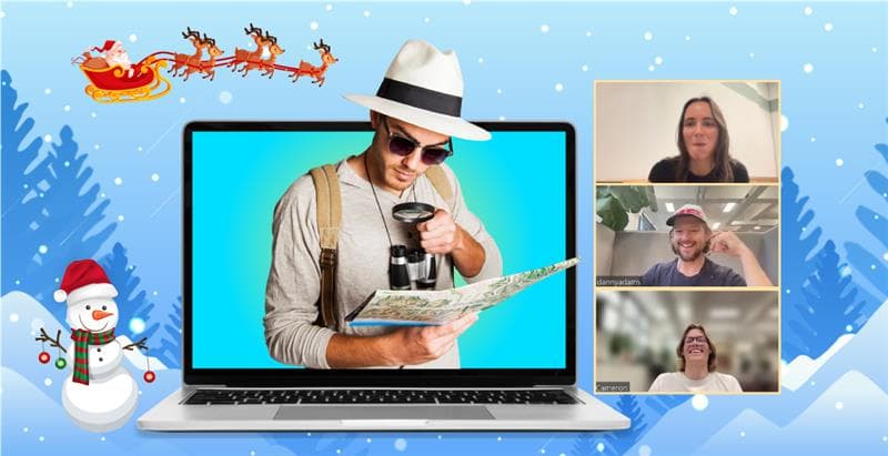 Virtual Holiday Scavenger Hunt