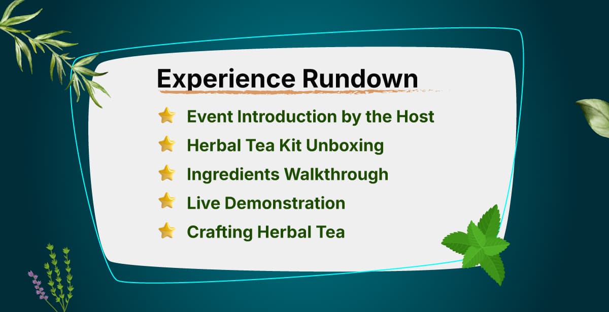 Virtual Herbal Tea Tasting