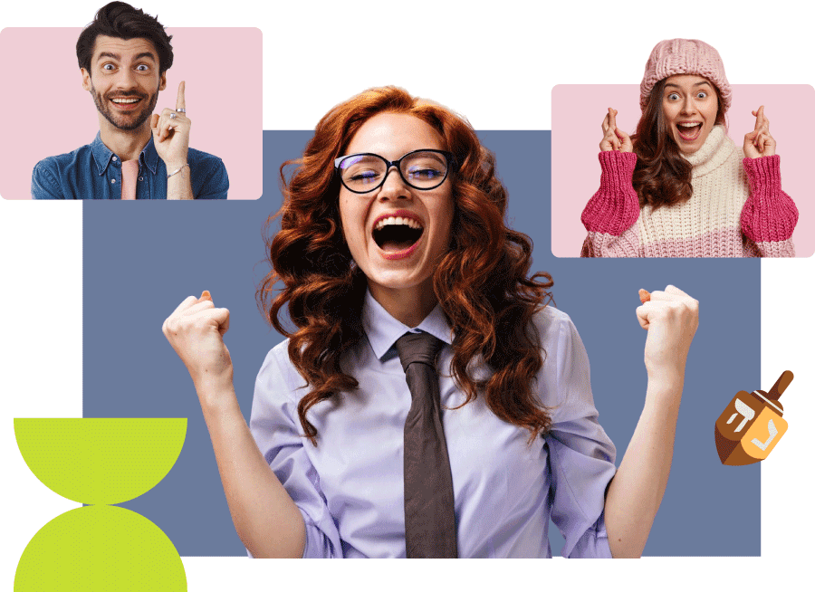 Hosted Virtual Hanukkah Activities for Teams