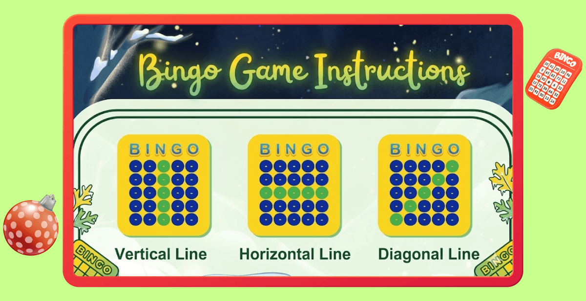 Virtual Holiday Bingo