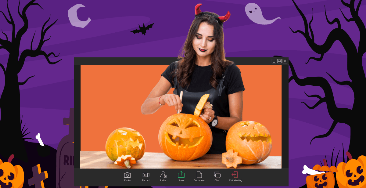 BYO Virtual Halloween Pumpkin Decorating