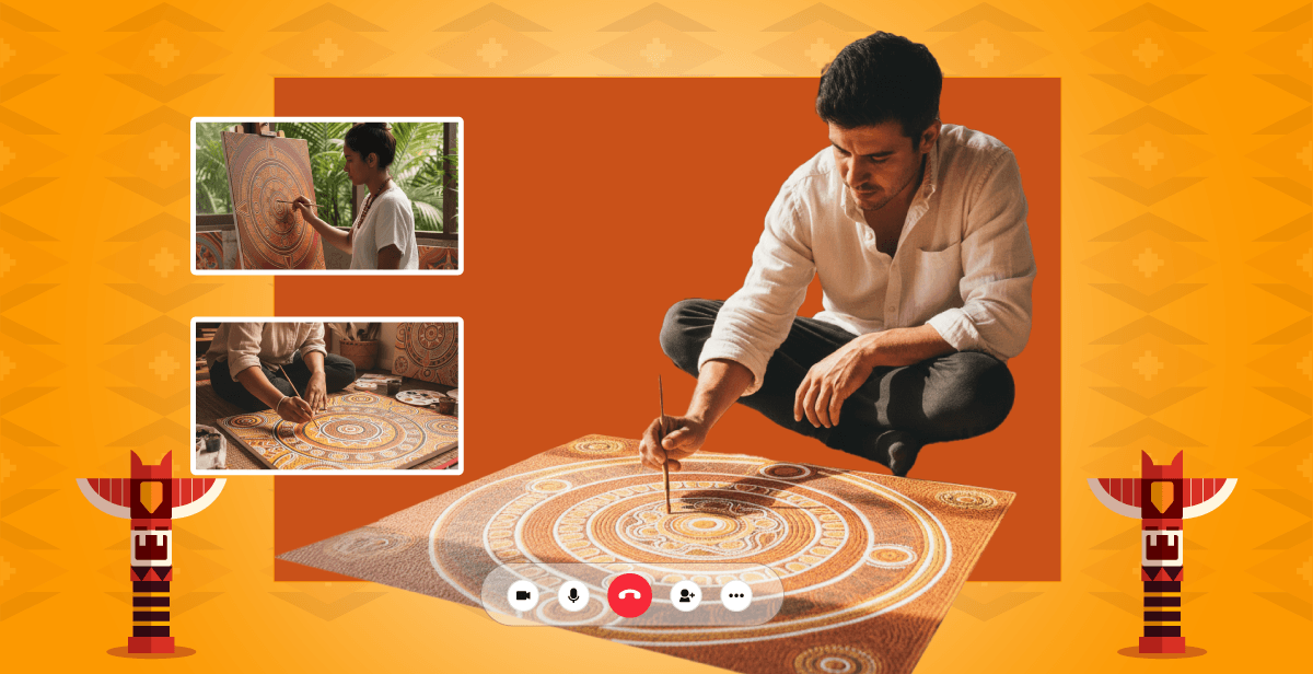 Indigenous Art Painting