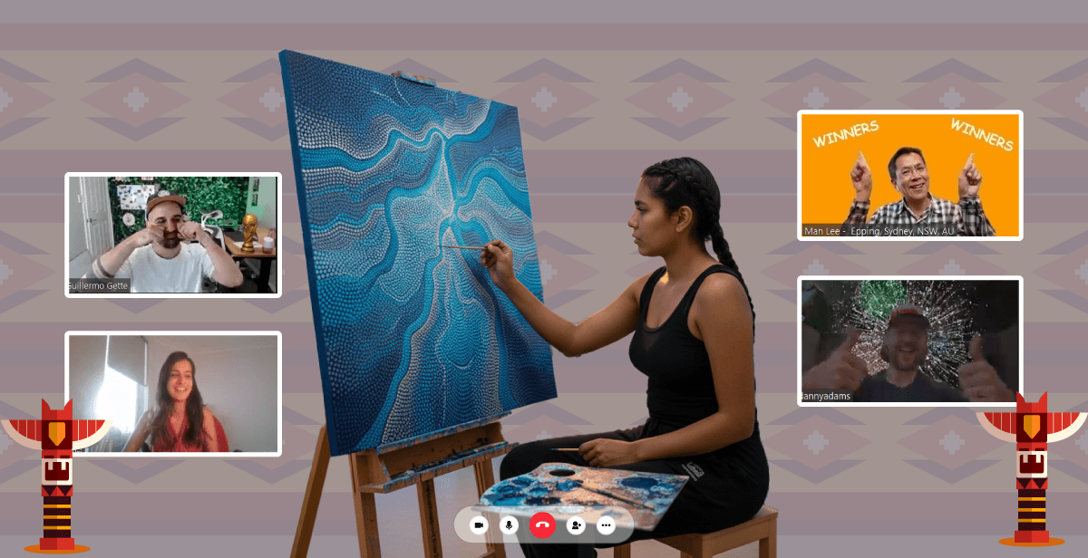 Indigenous Art Painting