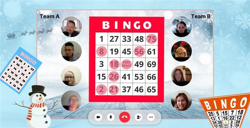 Virtual Holiday Bingo