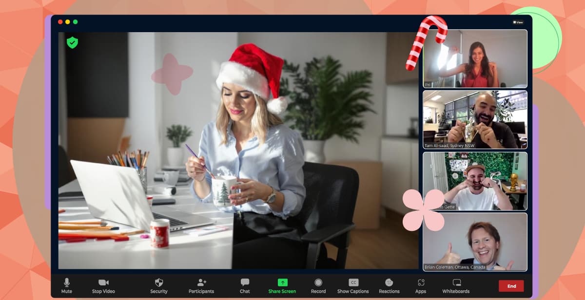 BYO Virtual Christmas Mug Painting