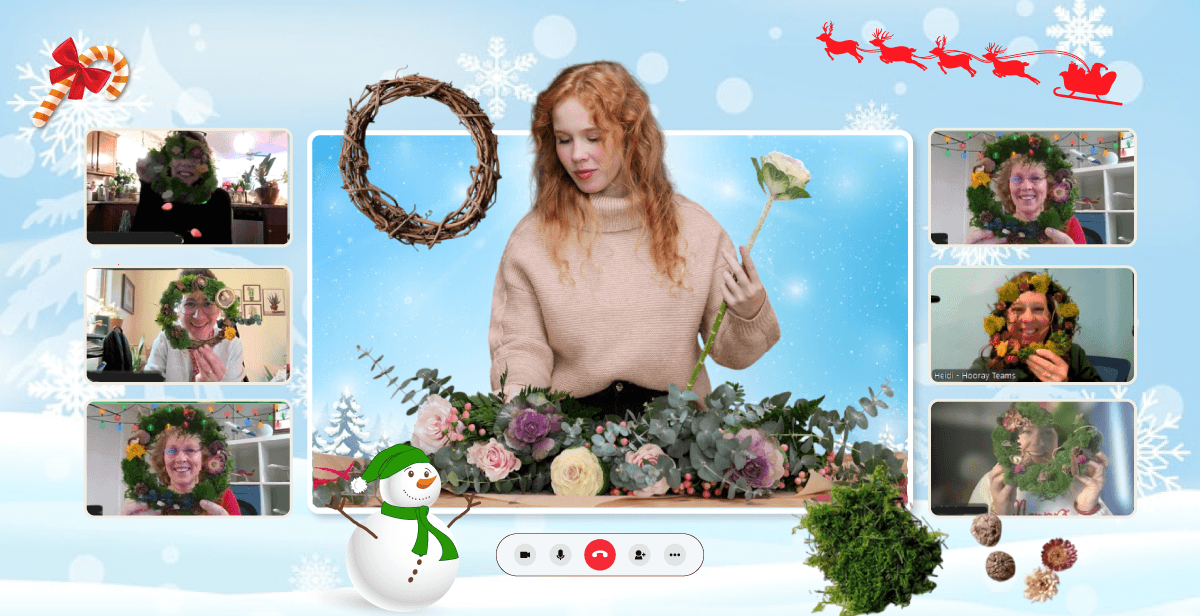 BYO Virtual Holiday Wreath Making