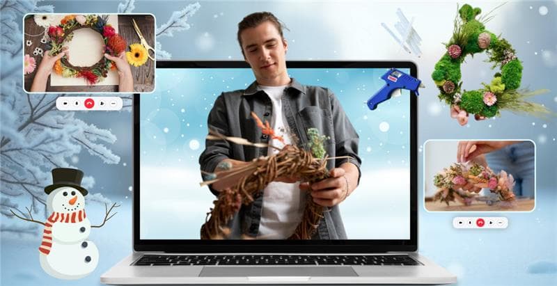 BYO Virtual Holiday Wreath Making