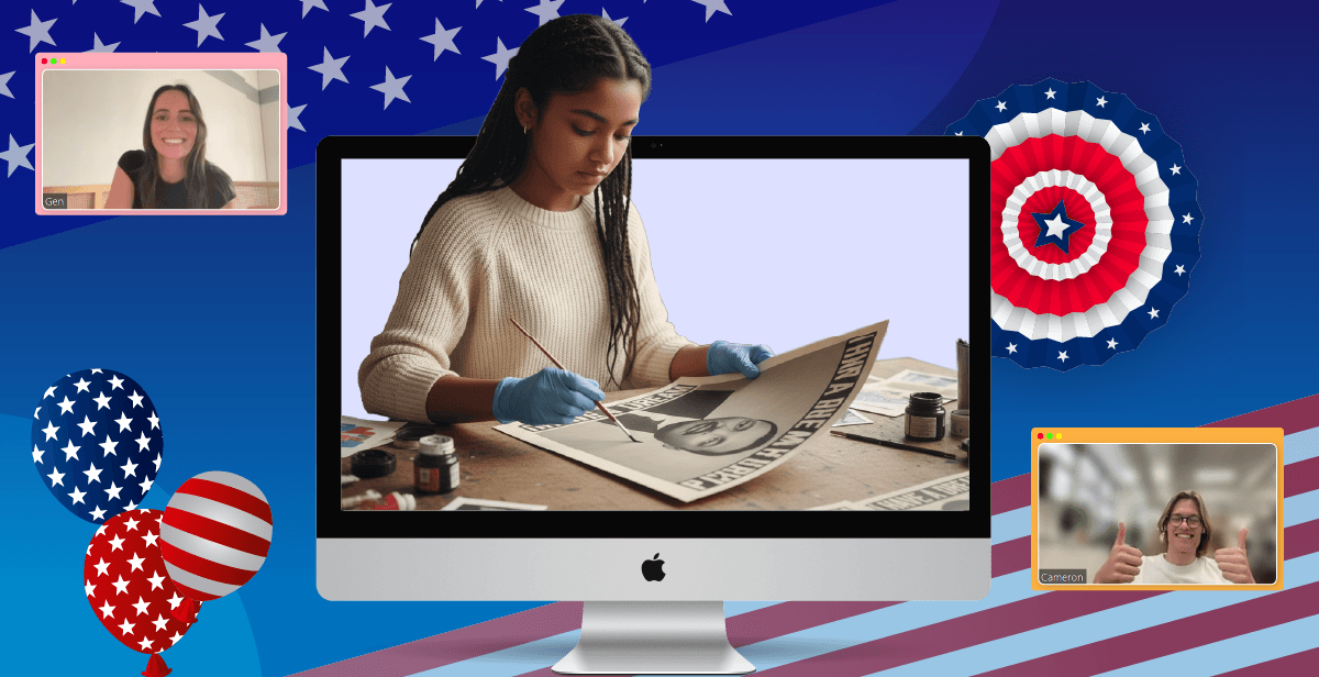 MLK Day Poster Making – Sketch the Dream