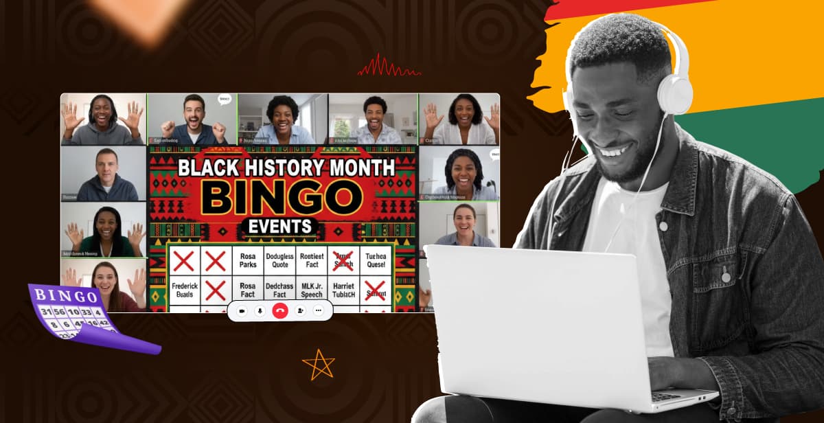 Virtual Black History Month Bingo