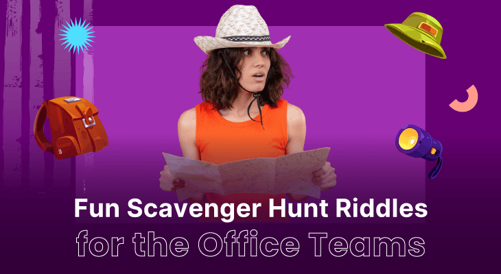 100 Fun Scavenger Hunt Riddles for the Office Teams