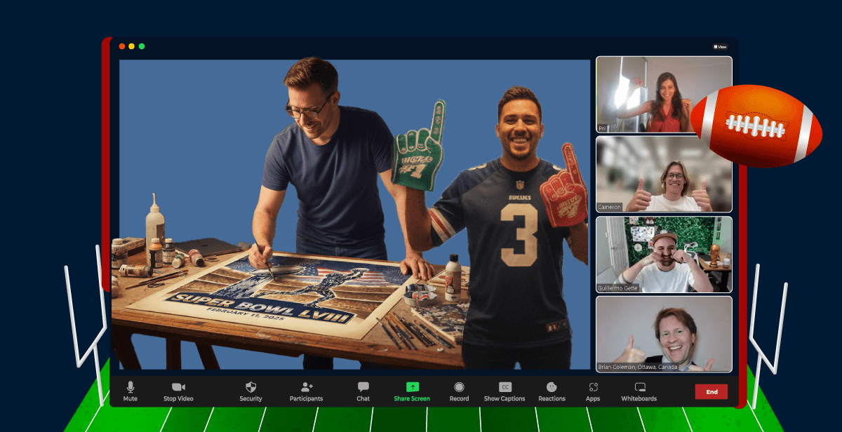 Super Bowl Poster Making