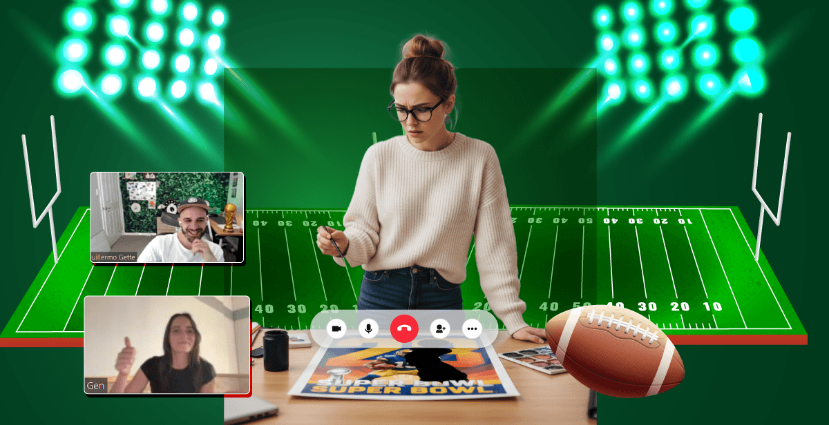 Super Bowl Poster Making