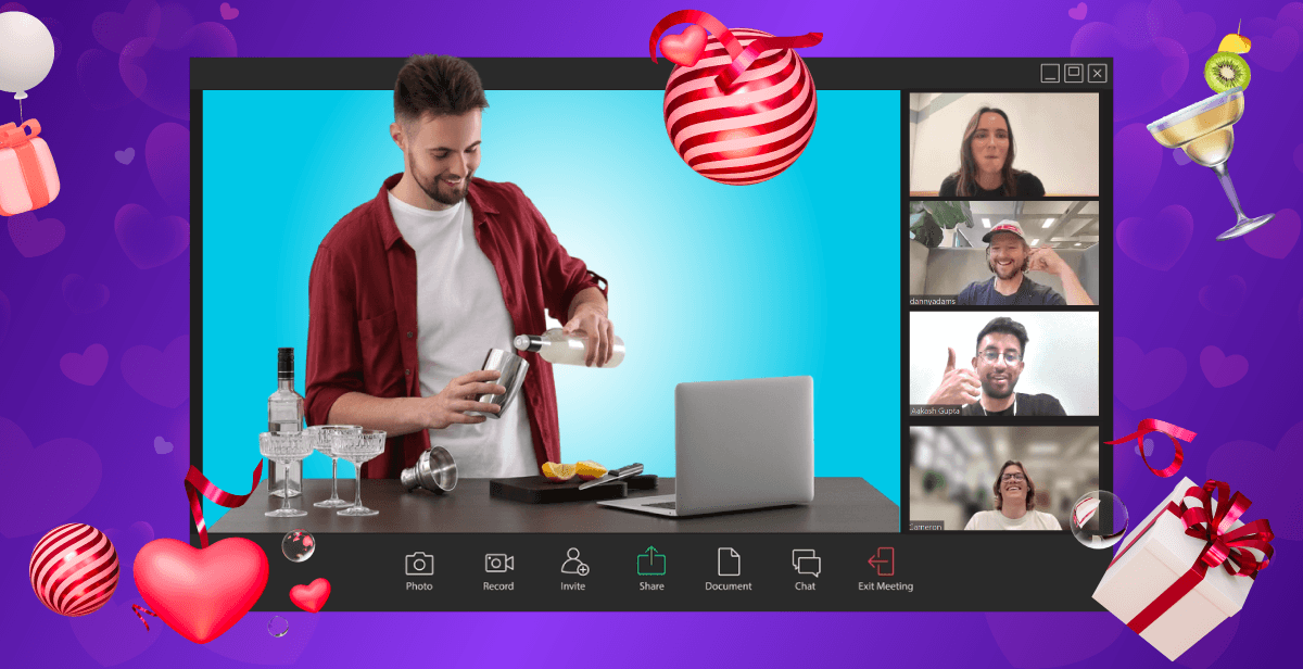 Virtual Valentine’s Day Cocktail Making