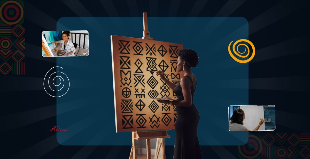 Virtual Black History Painting