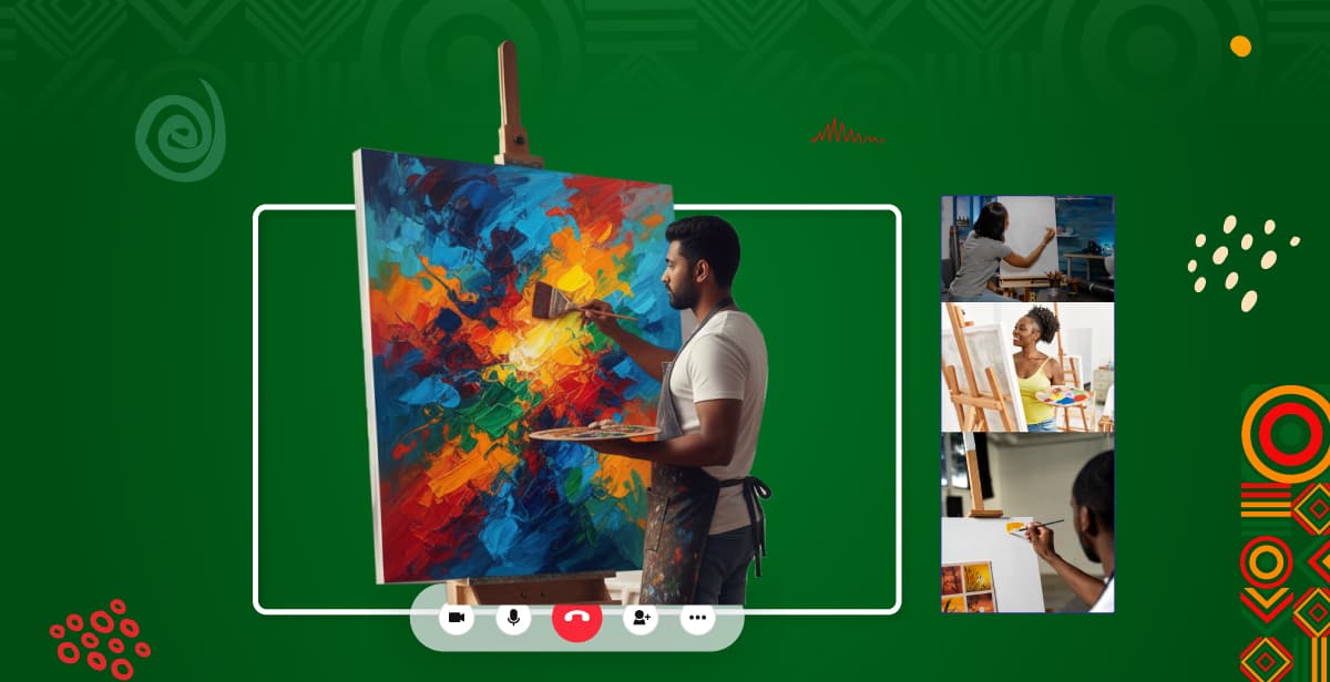 Virtual Black History Painting