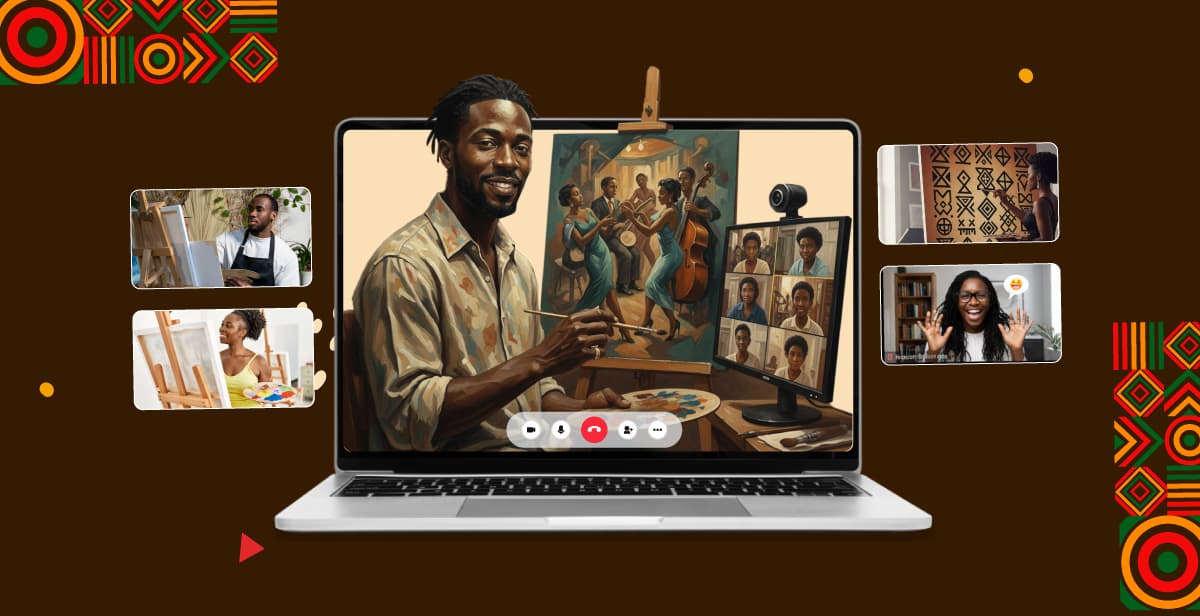 Virtual Black History Painting