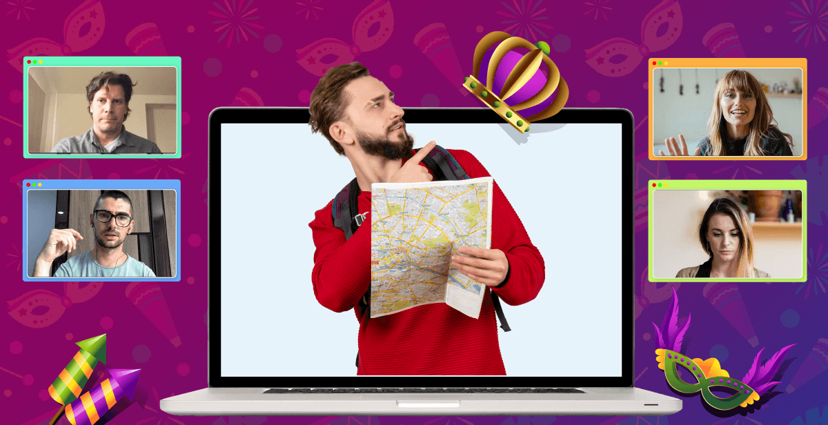 Virtual Mardi Gras Scavenger Hunt