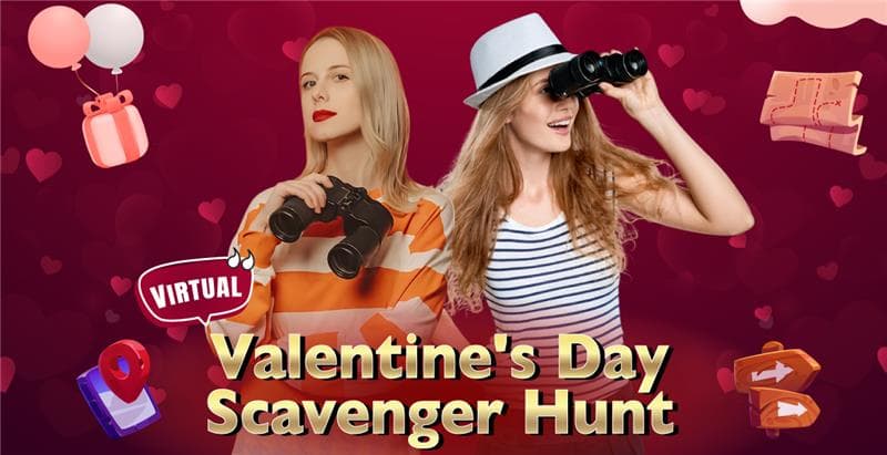 Virtual Valentine’s Day Scavenger Hunt
