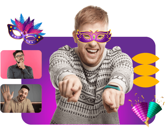 Image showcasing Are Virtual Mardi Gras Team Building Activities as Festive?