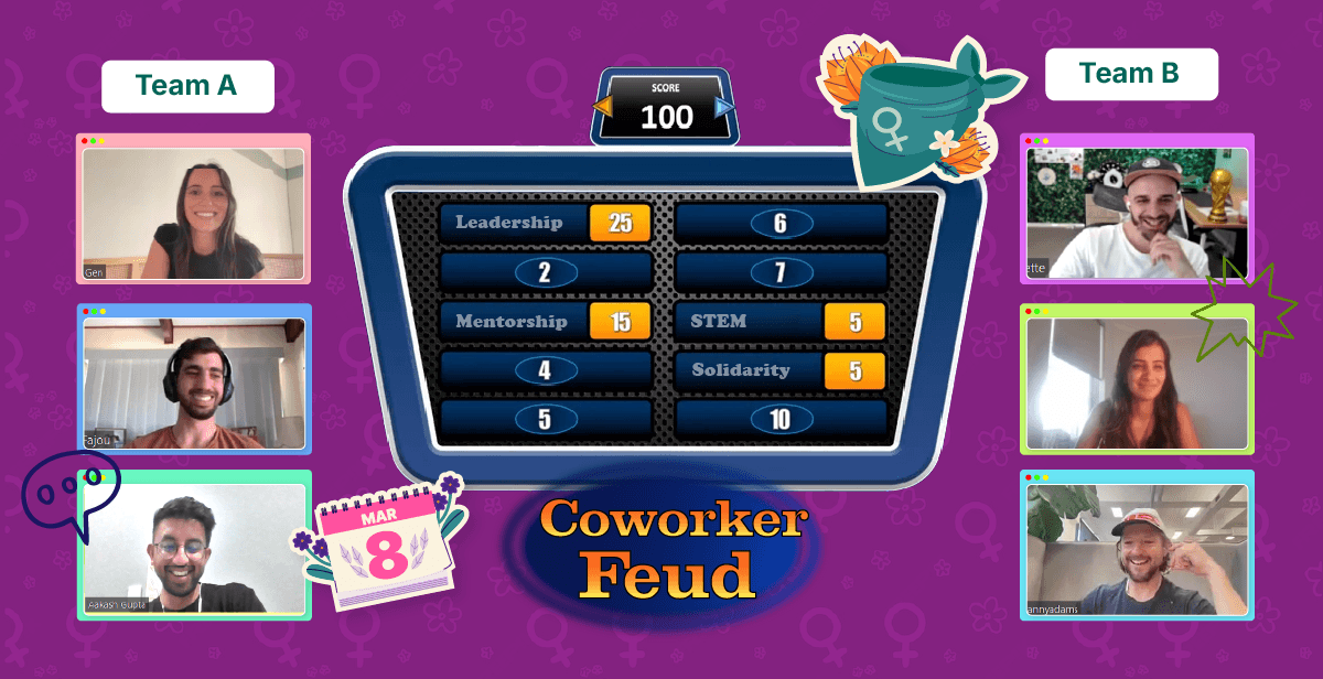 Virtual International Women’s Day Coworker Feud – Battle of the Bold