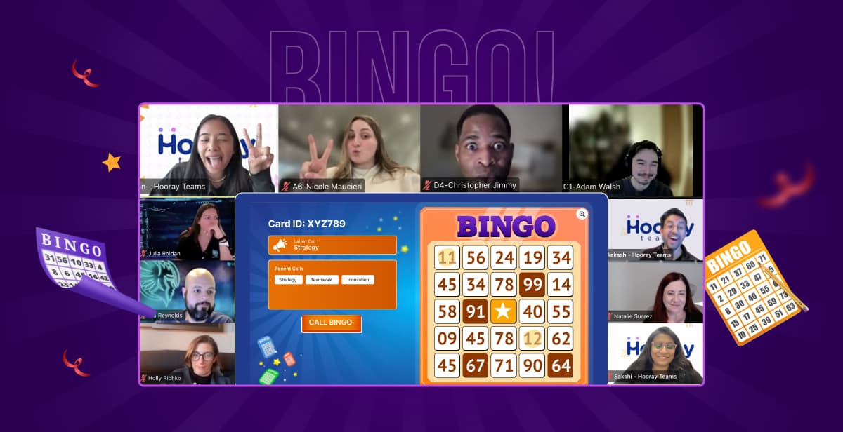 Virtual Employee Appreciation Day Bingo